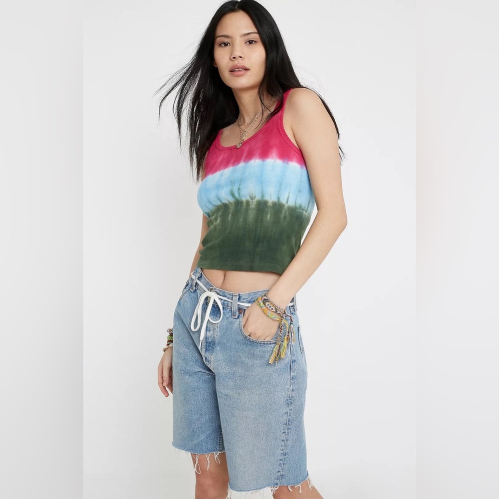 Urban outfitters UO Boardwalk Tie-Dye Vest top in size s